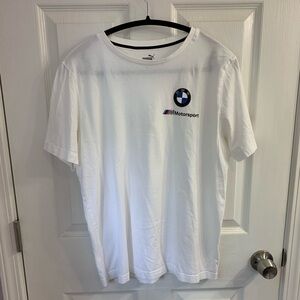 PUMA BMW white shirt size medium